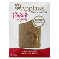 Applaws Cat Pouch Chicken Flakes & Duck in Gravy 60g