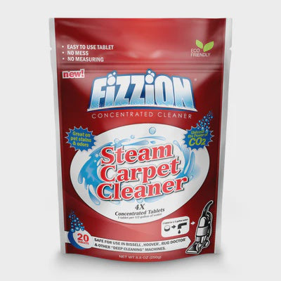 Fizzion Steam Carpet Cleaner 20 Tab Bag