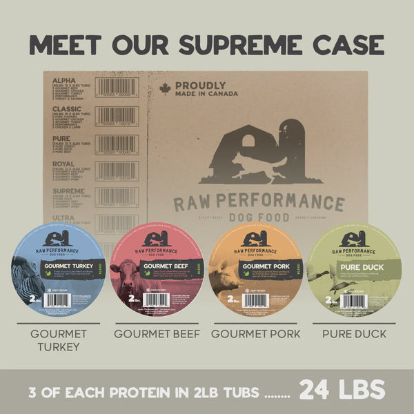 Raw Performance Variety Supreme 24lb (12x2lb)