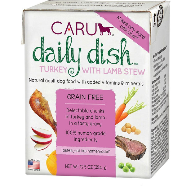 Caru Daily Dish Dog Turkey & Lamb 12.5oz