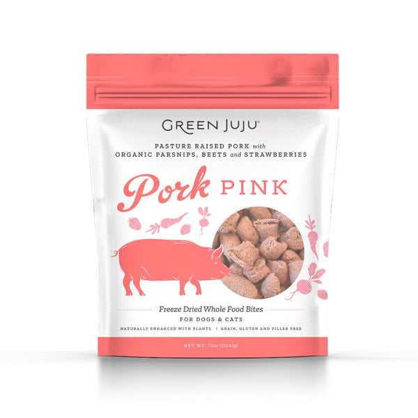 Green Juju Whole-food Freeze-dried Bites Pork Pink
