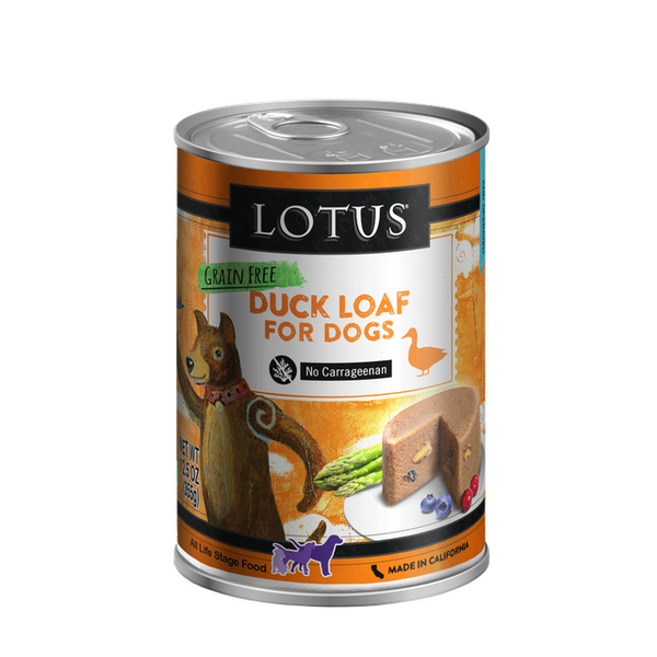 Lotus Dog Duck Loaf 12.5oz
