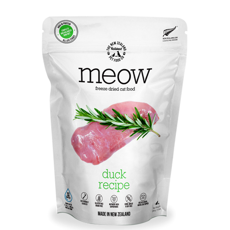 NZ Natural Pet Food Co. Meow Freeze-Dried Duck 280g