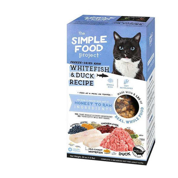 Simple Food Project Cat Whitefish & Duck Recipe