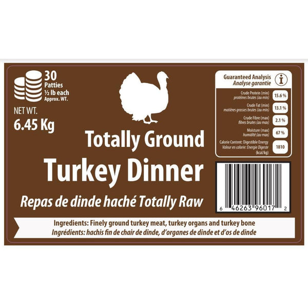 Totally Raw Totally Ground Turkey 14.22lb