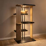 4 Cats & Dogs - Cali Cat Tree - Walnut - *Special Order*
