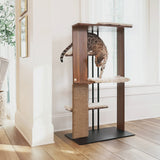 4 Cats & Dogs - Cali Cat Tree - Walnut - *Special Order*