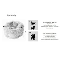 Bowsers Bed 'The Muffy' - Silver Fox