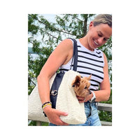 Bowsers 'Carry-All' Ivory Sheepskin