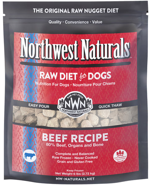 NorthWest Naturals Dog Frozen Beef Nuggets