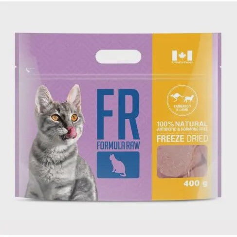 Formula Raw Cat Freeze-Dried Kangaroo & Lamb 400g