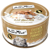 Fussie Cat Chicken with Beef in Goat Milk 2.47oz