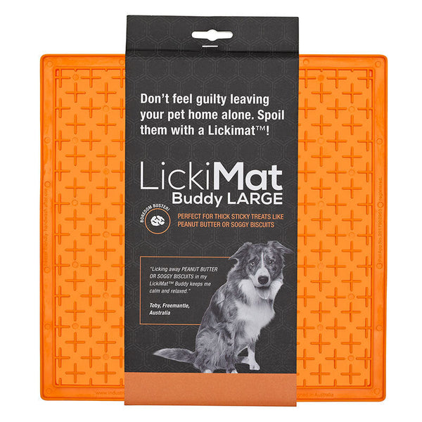 HP Toy Lickimat Buddy LG/XL Orange