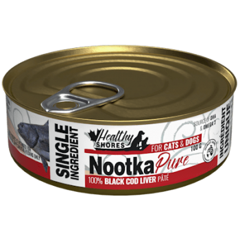 Healthy Shores Dog/Cat Nootka Black Cod Liver 100g