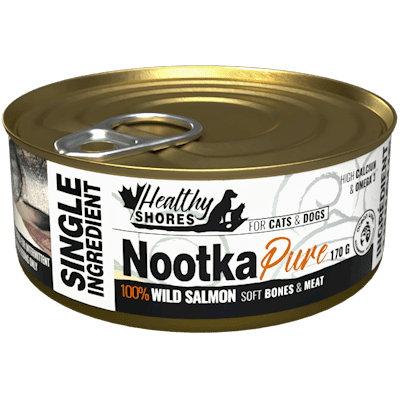 Healthy Shores Dog/Cat Nootka Wild Salmon 170g