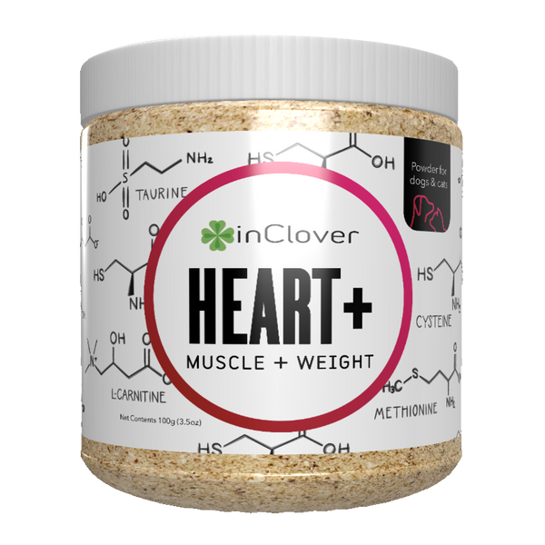 InClover Heart+ Supplement for Dogs & Cats 100g Metro Pet Unleashed InClover Heart+ Supplement for Dogs & Cats 100g Metro Pet Unleashed
