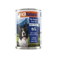 K9 Natural Can Beef Feast 370g