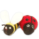 Karma Cat Toy Felted Wool Creatures/ Single