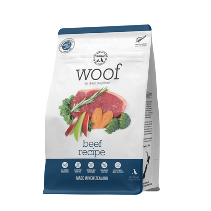 NZ Natural Pet Food Co. Woof Treat Air-Dried Beef 100g