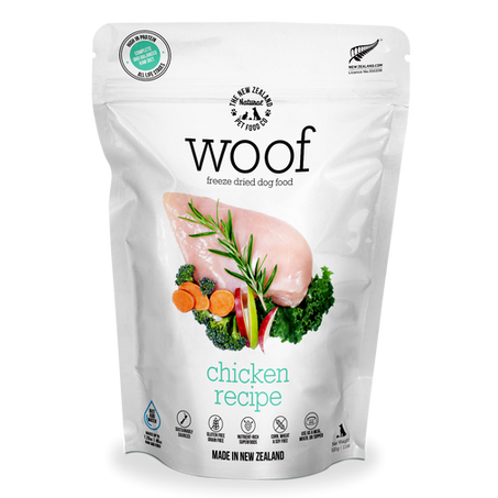 NZ Natural Pet Food Co. Woof Treat Freeze-Dried Chicken 50g
