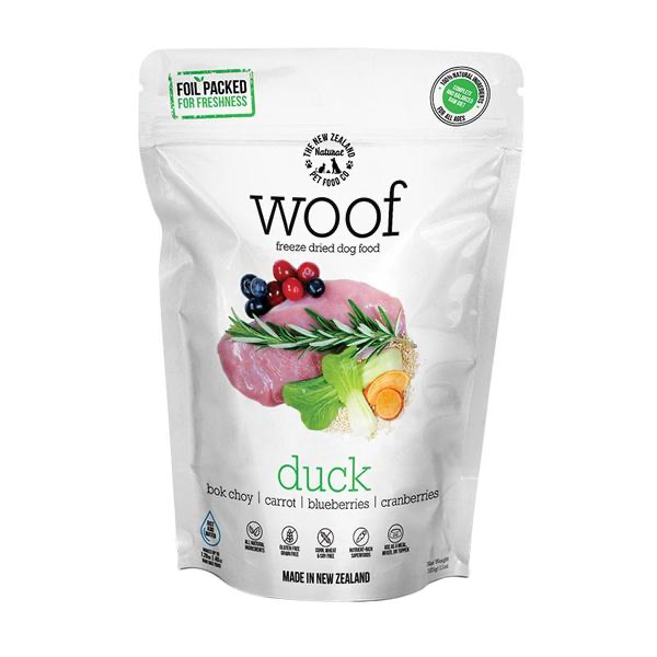NZ Natural Pet Food Co. Woof Treat Freeze-Dried Duck 50g