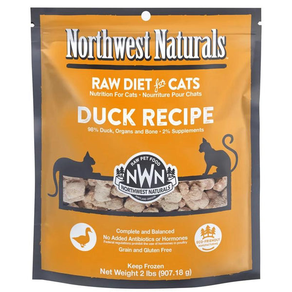 NorthWest Naturals Cat Frozen Duck 2lb