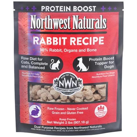 NorthWest Naturals Cat Frozen Rabbit 2lb – Metro Pet Unleashed
