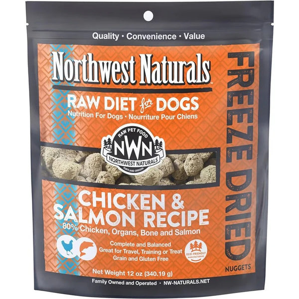 Northwest Naturals Dog Freeze-Dried Chicken & Salmon 12oz