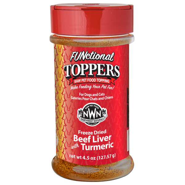 Northwest Naturals Functional Topper Beef Liver with Turmeric 4.5oz