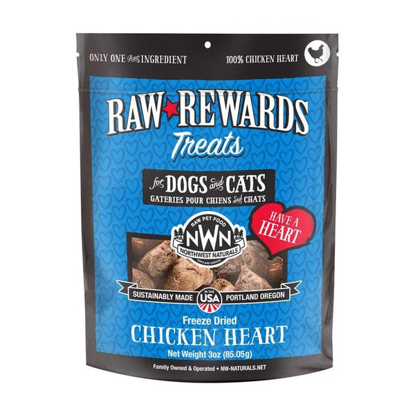 Northwest Naturals Rewards Freeze-dried Chicken Heart 3oz