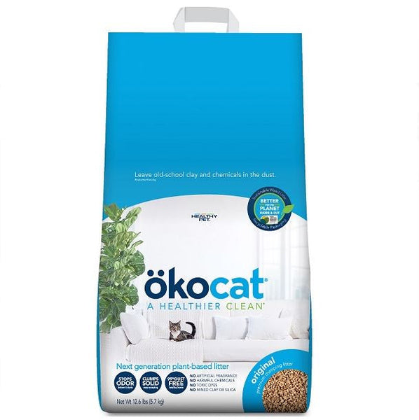 Okocat Original Wood Clumping Litter BAG 12.6lb