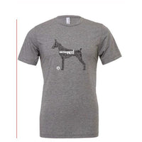 *PRE-ORDER ONLY* Metro Pet Market Unisex Typography Shirt - Dog Athletic Heather Grey
