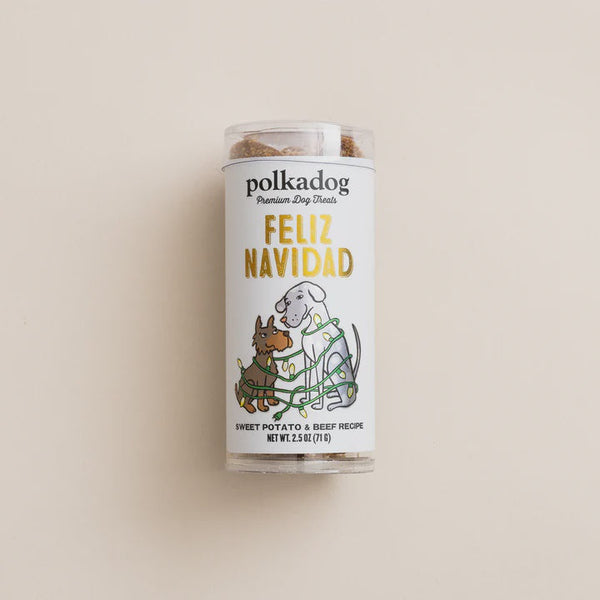 Polkadog Holiday Mini Tube: Feliz Navidad 2.5oz