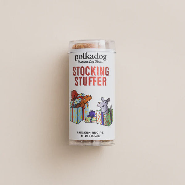 Polkadog Holiday Mini Tube: Stocking Stuffer 2oz