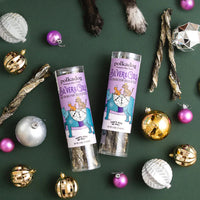Polkadog Holiday Tube: Silver & Gold 2.5oz
