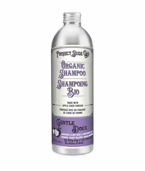 Project Sudz Liquid Shampoo for Dogs & Cats -Gentle w/ Lavender, Clary Sage, & Bentonite Clay 296ml