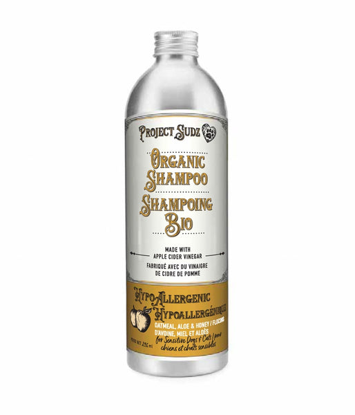 Project Sudz Liquid Shampoo for Dogs & Cats - Hypoallergenic w/ Oatmeal & Honey 269ml
