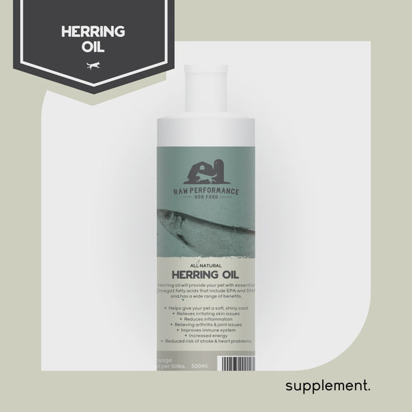 Raw Performance Herring Oil 500ml