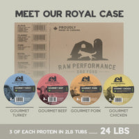 Raw Performance Variety Royal 24lb (12x2lb)