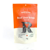 RawBone Grass Fed Beef Liver Krisps 75g