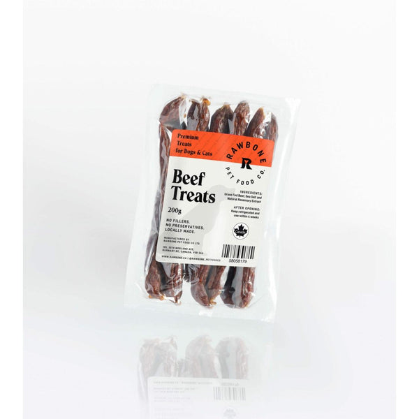 RawBone Grass Fed Beef Treats 200g