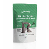 RawBone Krisps Grass Fed Elk Liver 75g