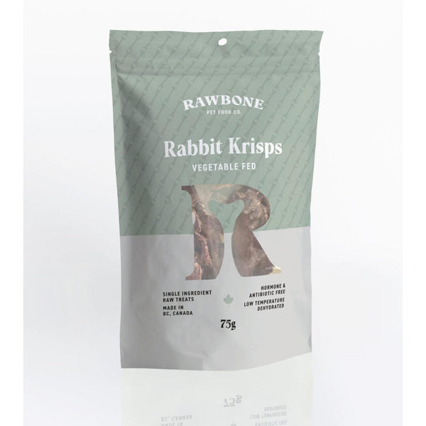 RawBone Premium Rabbit Krisps 75g