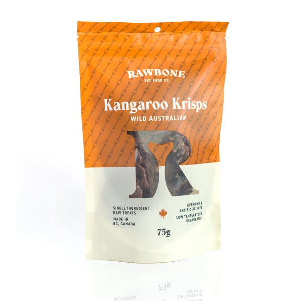 RawBone Wild Kangaroo Krisps 75g
