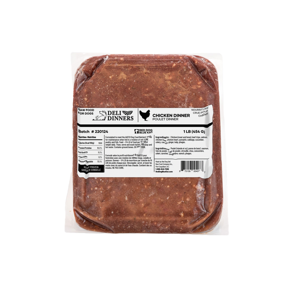Red Dog Blue Kat Deli Dinner Chicken - Individual 1lb