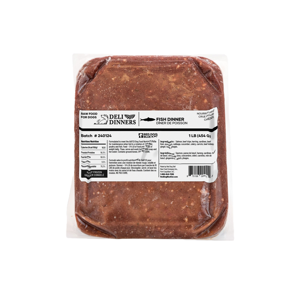 Red Dog Blue Kat Deli Dinner Fish - Individual 1lb