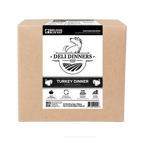 Red Dog Blue Kat Deli Dinner Turkey Case of 6 (6x1lb)