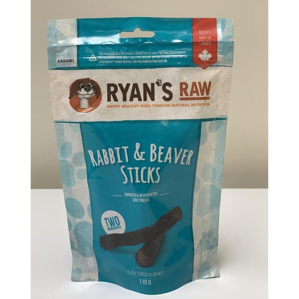 Ryan's Raw Rabbit & Beaver 110g *Clearance*