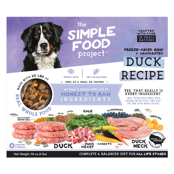 Simple Food Project Dog Duck Recipe