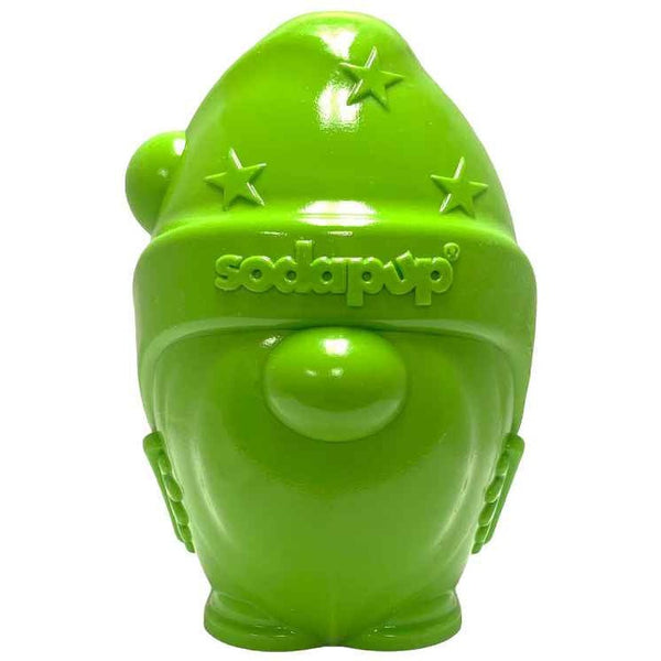 SodaPup Treat Dispenser and Chew Toy Gnome
